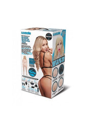 Electric Eel - Luvdollz - Remote Controlled Life-Size Blonde Blow Up Blowjob Doll - Stag Shop