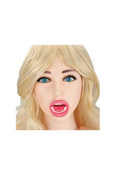 Electric Eel - Luvdollz - Remote Controlled Life-Size Blonde Blow Up Blowjob Doll - Stag Shop
