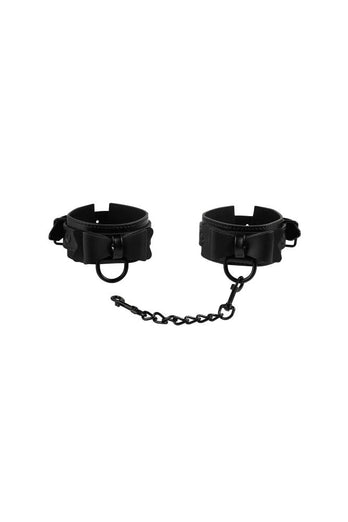 Sincerely by Sportsheets - Bow Tie Wrist Cuffs - Black - Stag Shop