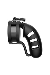 ManCage by Shots Toys - Model 19 Cock Cage Ballsplitter - 4.5 Inch - Black - Stag Shop