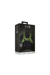 Ouch by Shots - Buckle Bulldog Harness - Glow in the Dark - Stag Shop