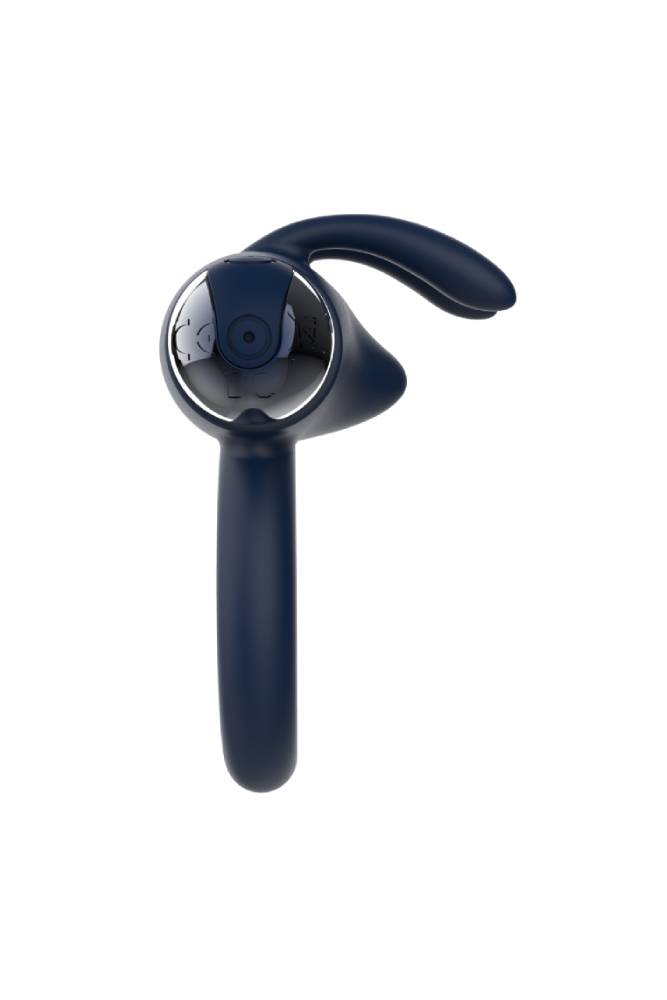Stag Shop - Buzz Bunny Vibrating Cock Ring - Black - Stag Shop