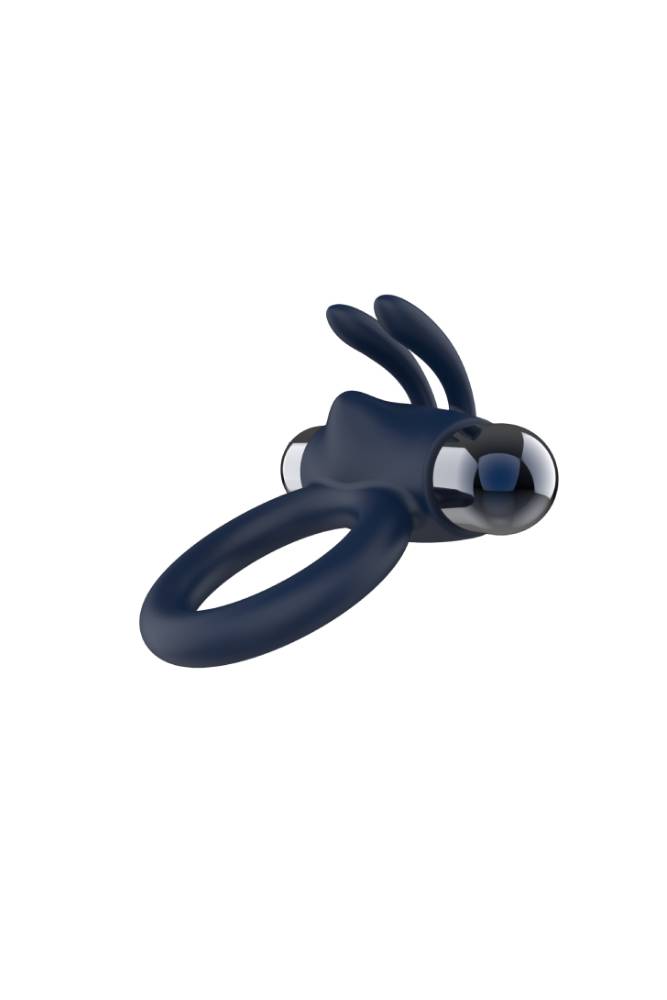 Stag Shop - Buzz Bunny Vibrating Cock Ring - Black - Stag Shop