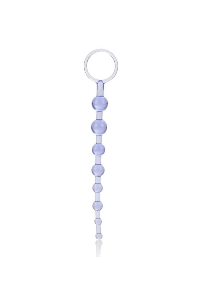 Cal Exotics - First Time - Love Anal Beads - Purple - Stag Shop