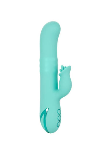 Cal Exotics - California Dreaming - Bel Air Bombshell Dual Vibrator - Turquoise - Stag Shop
