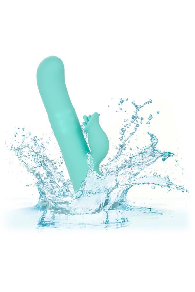 Cal Exotics - California Dreaming - Bel Air Bombshell Dual Vibrator - Turquoise - Stag Shop