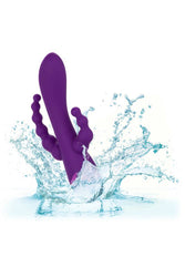 Cal Exotics - California Dreaming - Long Beach Bootylicious Triple Vibrator - Purple - Stag Shop