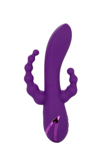 Cal Exotics - California Dreaming - Long Beach Bootylicious Triple Vibrator - Purple - Stag Shop