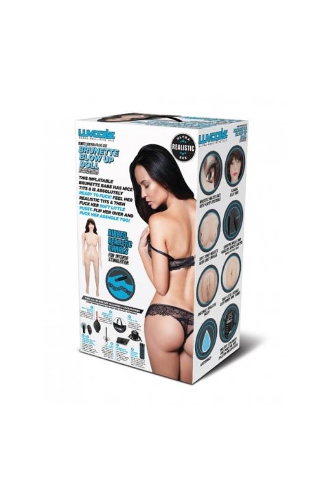 Electric Eel - Luvdollz - Remote Controlled Life-Size Brunette Blow Up Doll - Stag Shop