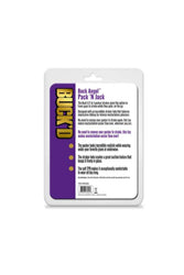 Channel 1 Releasing - Buck'd - Buck Angel Pack N' Jack - 2-in - Stroker & Packer - Black - Stag Shop