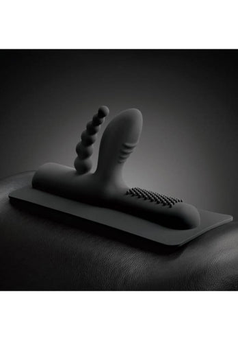 Cowgirl - Buckwild - Double Penetration Silicone Attachment - Black - Stag Shop