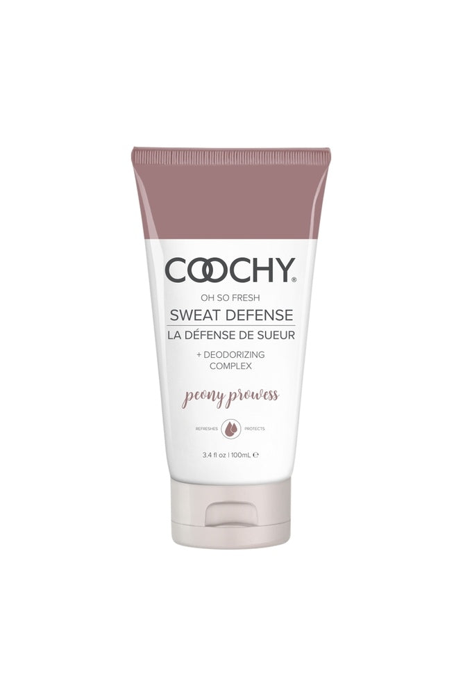 Coochy Shave Cream - Peony Prowess Sweat Defense - 3.4oz - Stag Shop
