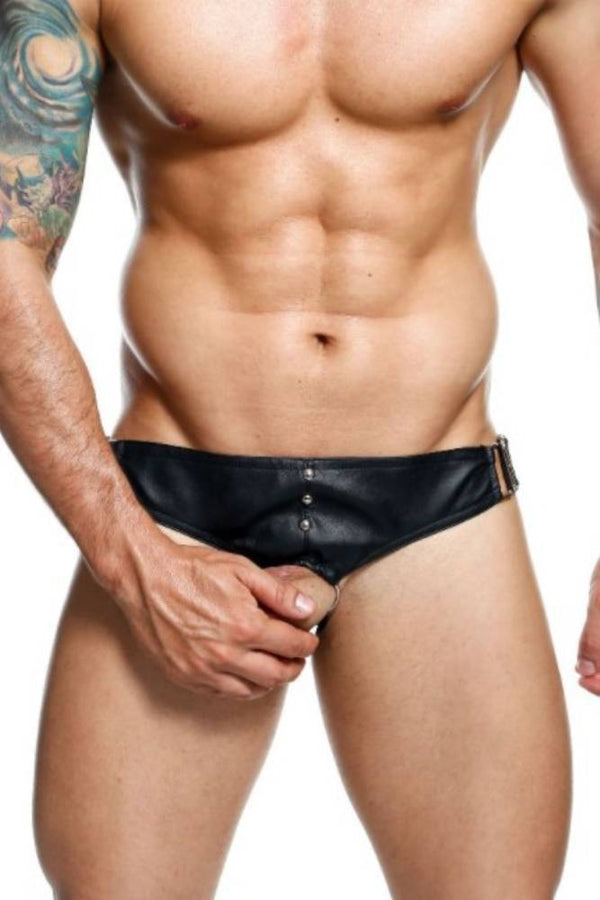 MaleBasics - DNGEON - Cock Ring Jockstrap - Black - OS - Stag Shop