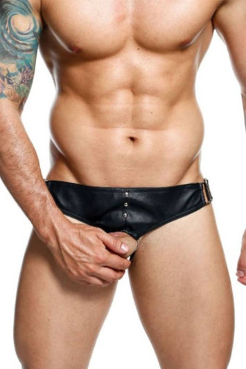 MaleBasics - DNGEON - Cock Ring Jockstrap - Black - OS - Stag Shop