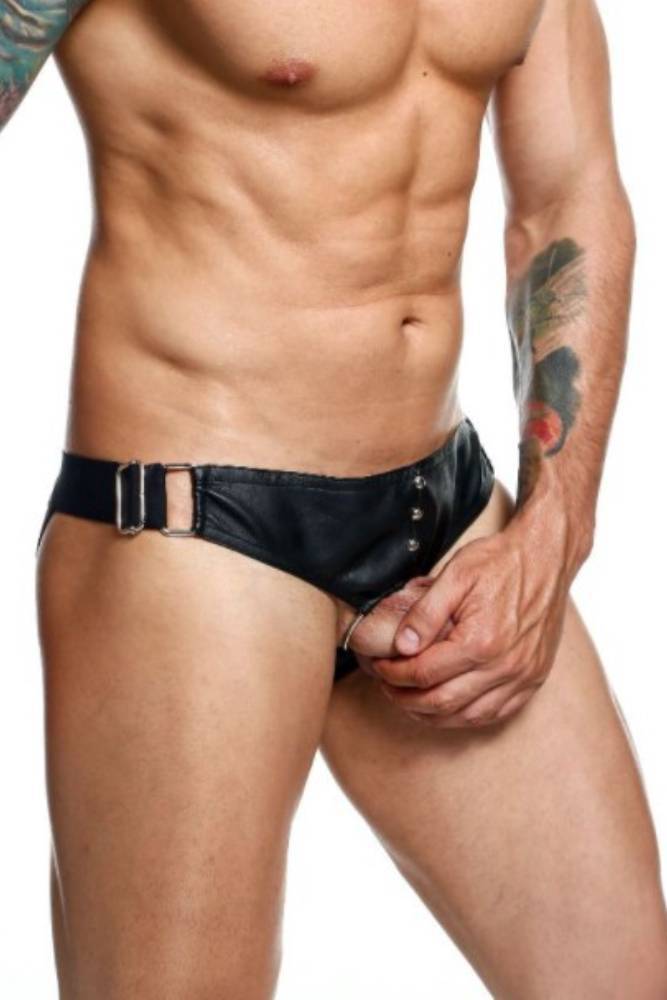 MaleBasics - DNGEON - Cock Ring Jockstrap - Black - OS - Stag Shop