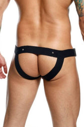 MaleBasics - DNGEON - Cock Ring Jockstrap - Black - OS - Stag Shop