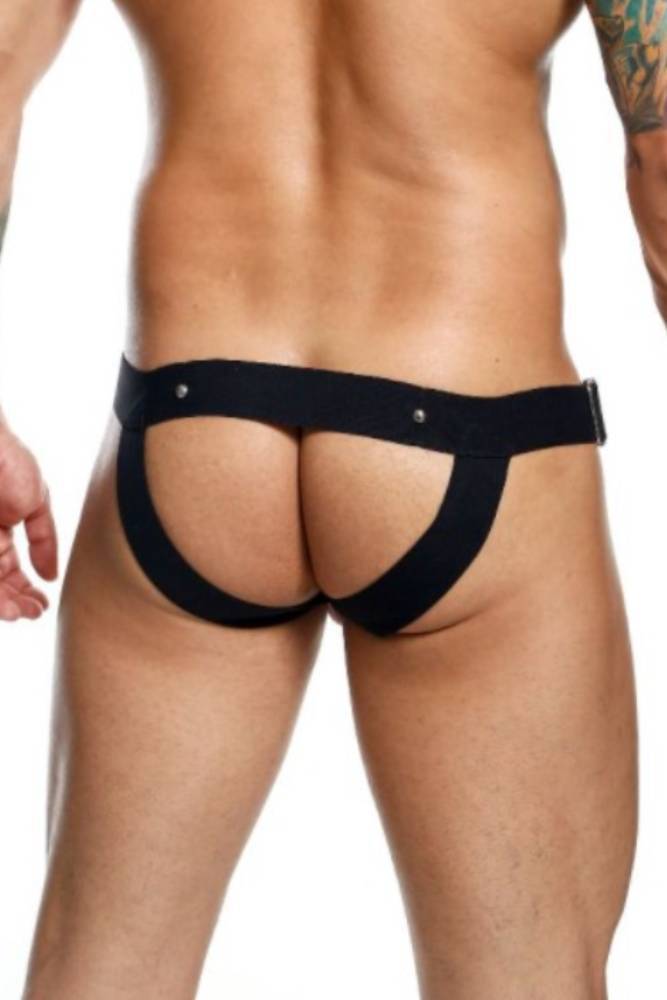 MaleBasics - DNGEON - Cock Ring Jockstrap - Black - OS - Stag Shop