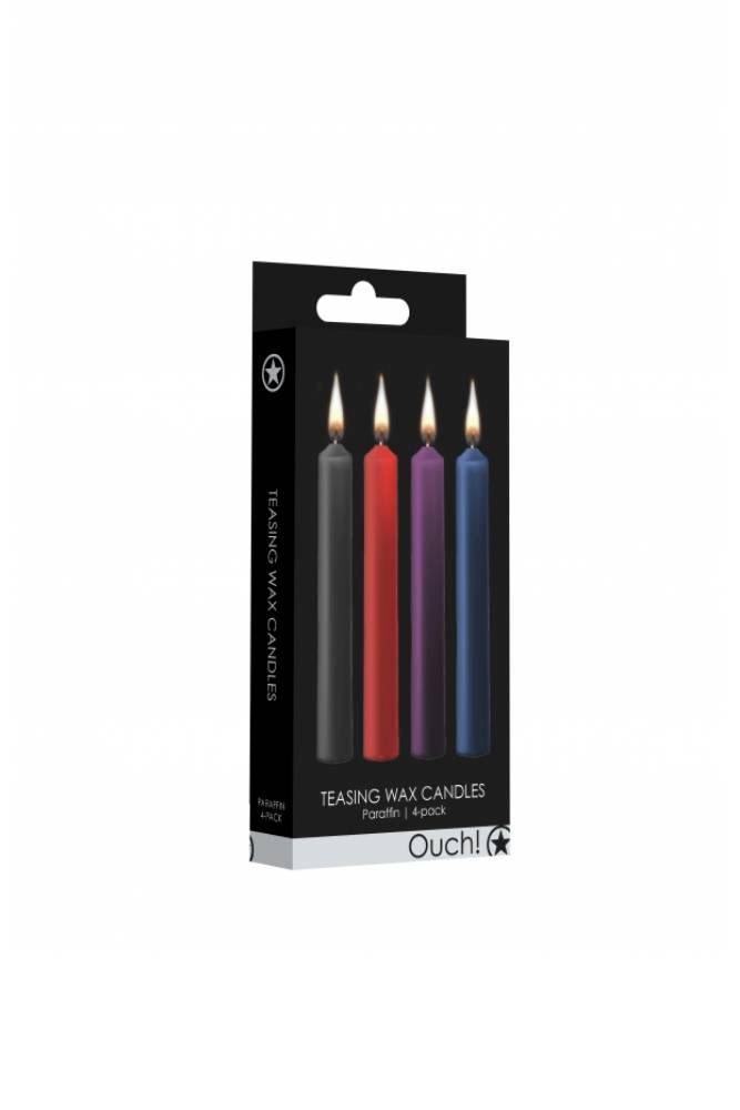 Ouch by Shots Toys - Teasing Mini Wax Candles - Assorted - Stag Shop