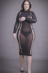 Shots Toys - Le Désir - SHA006 - Carme Dress - Black - OSXL - Stag Shop