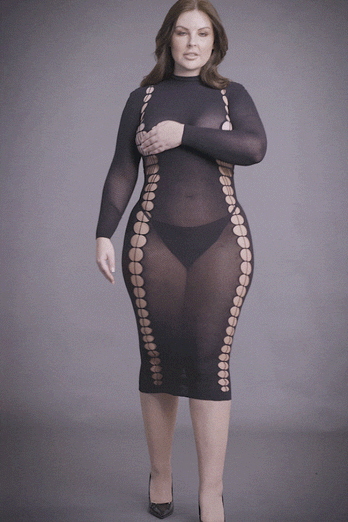 Shots Toys - Le Désir - SHA006 - Carme Dress - Black - OSXL - Stag Shop