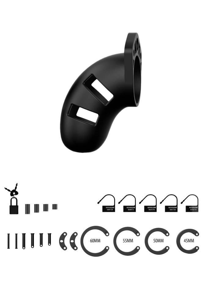 ManCage by Shots Toys - Model 20 Cock Cage - 3.5 Inch - Black - Stag Shop