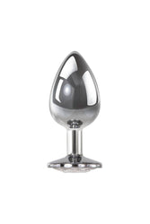 Adam & Eve - Clear Gem Anal Plug - Large - Stag Shop
