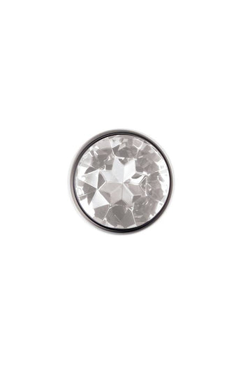 Adam & Eve - Clear Gem Anal Plug - Large - Stag Shop