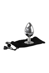 Adam & Eve - Clear Gem Anal Plug - Large - Stag Shop