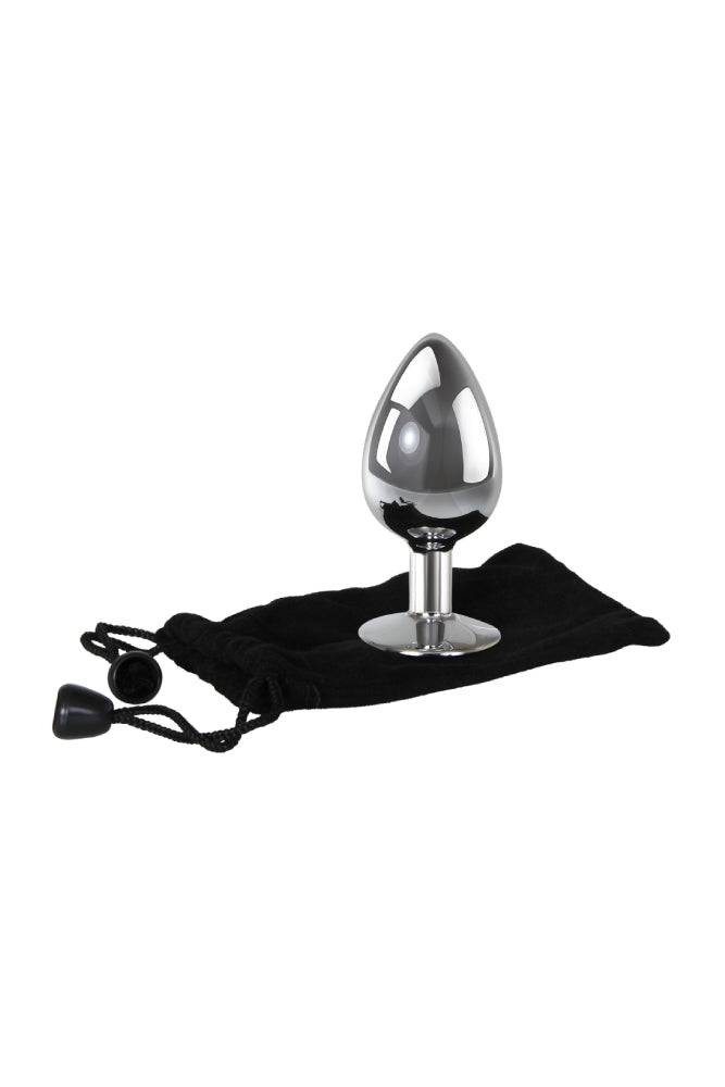 Adam & Eve - Clear Gem Anal Plug - Large - Stag Shop