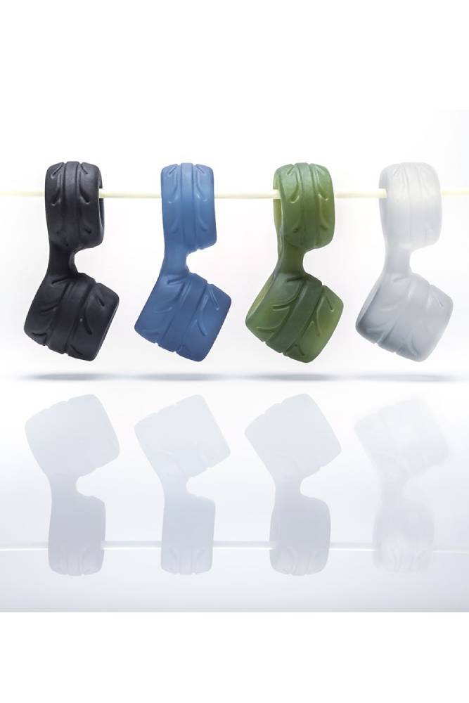 Perfect Fit - Silaskin Cock Ring and Ball Stretcher - Clear - Stag Shop