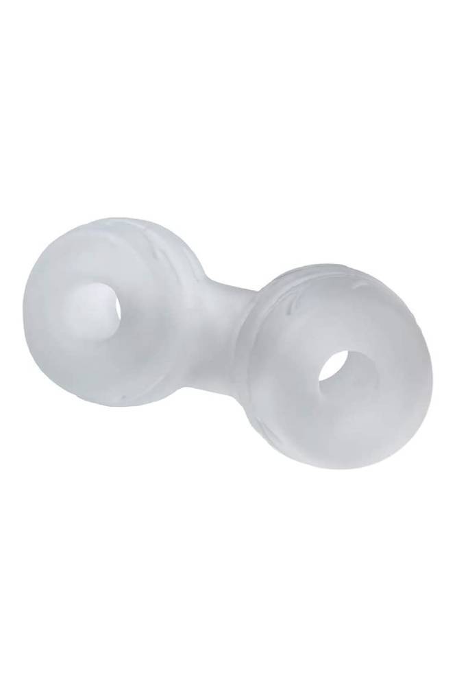 Perfect Fit - Silaskin Cock Ring and Ball Stretcher - Clear - Stag Shop