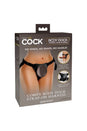 Pipedream - King Cock Elite - Comfy Body Dock Strap-on Harness - Black - Stag Shop