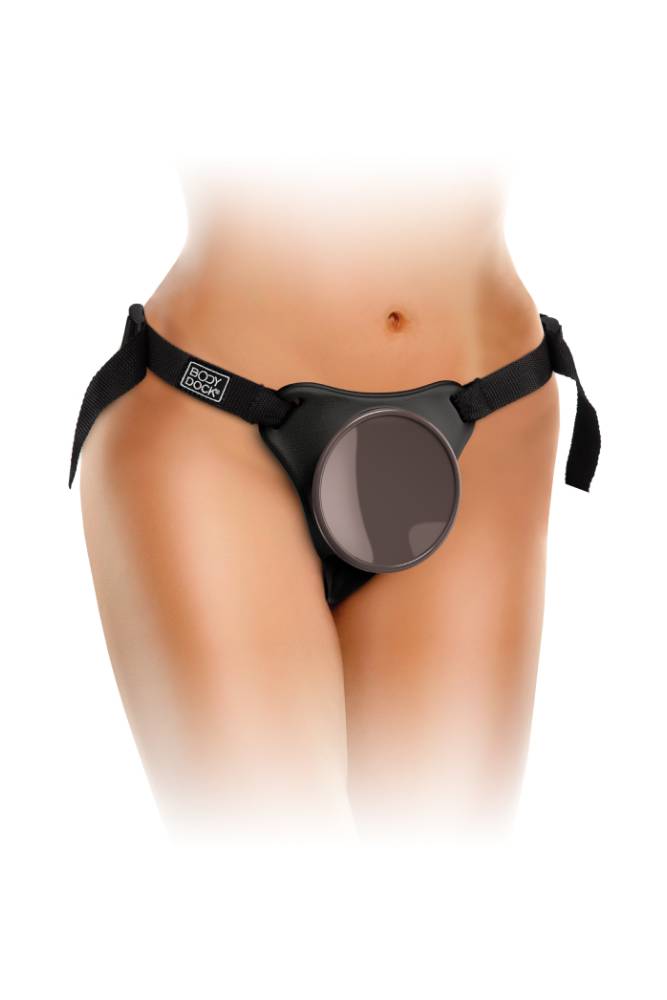 Pipedream - King Cock Elite - Comfy Silicone Body Dock Strap-on Kit - Tan - Stag Shop