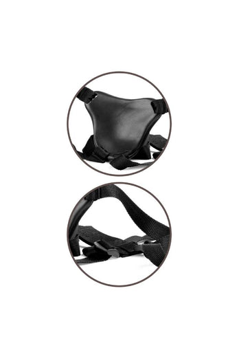 Pipedream - King Cock Elite - Comfy Silicone Body Dock Strap-on Kit - Tan - Stag Shop
