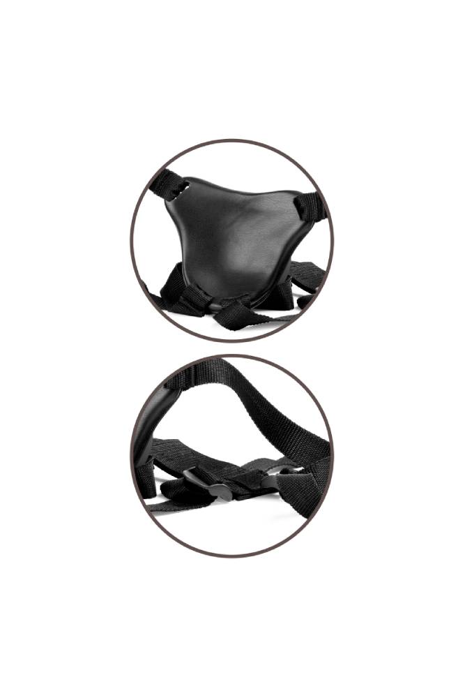 Pipedream - King Cock Elite - Comfy Silicone Body Dock Strap-on Kit - Tan - Stag Shop