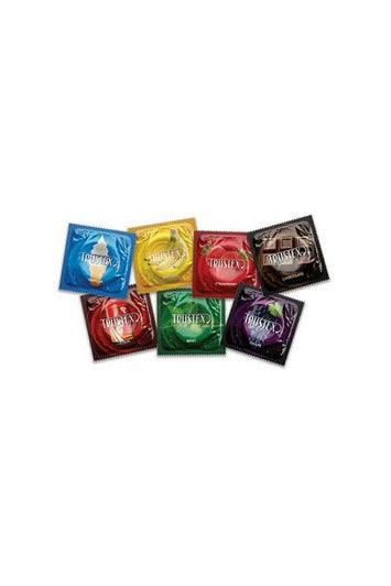 Pamco - Trustex Flavoured Condoms - Assorted - Stag Shop