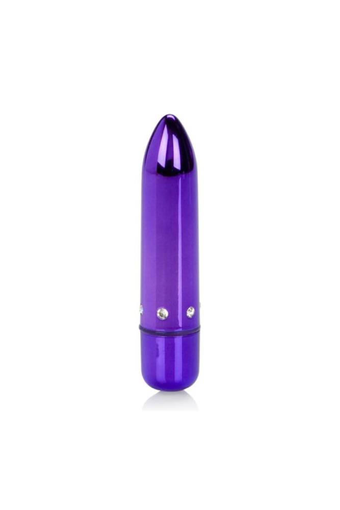 Cal Exotics - Crystal High Intensity Bullet - Purple - Stag Shop