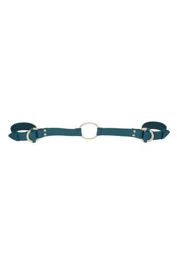 Ouch by Shots Toys - Halo - Handcuffs with Connector - Green - Stag Shop