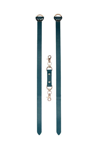 Ouch by Shots Toys - Halo - Thigh Cuffs - Green - Stag Shop
