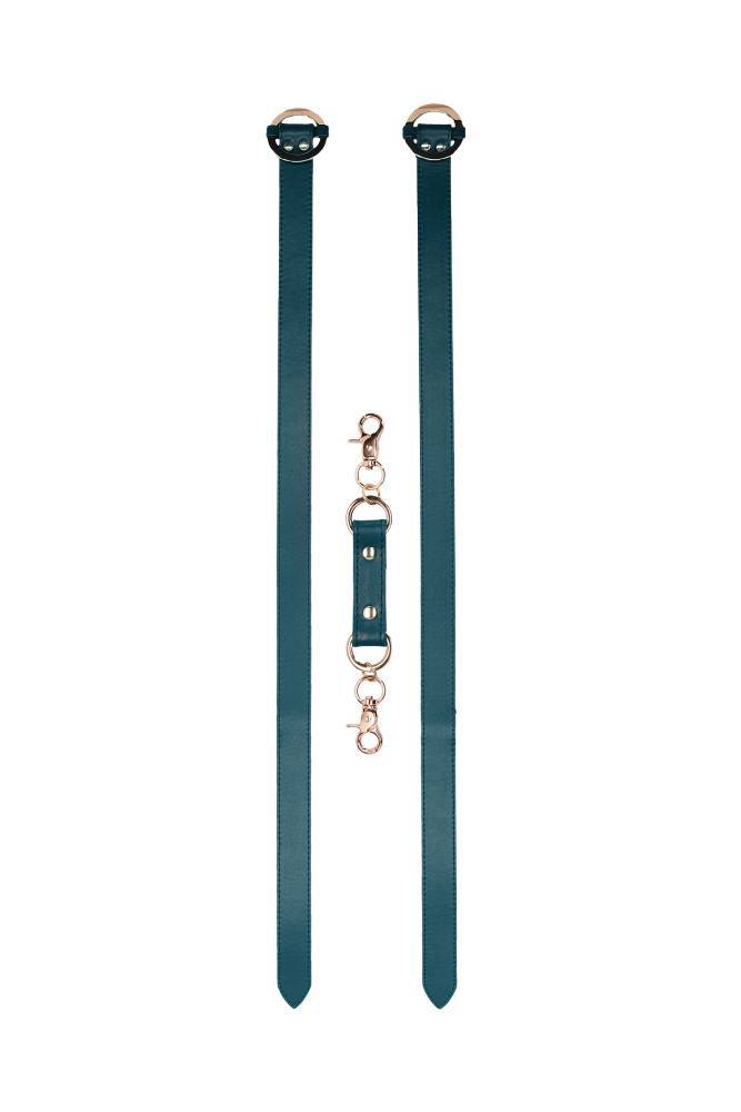 Ouch by Shots Toys - Halo - Thigh Cuffs - Green - Stag Shop