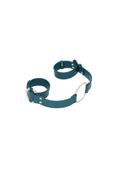 Ouch by Shots Toys - Halo - Handcuffs with Connector - Green - Stag Shop