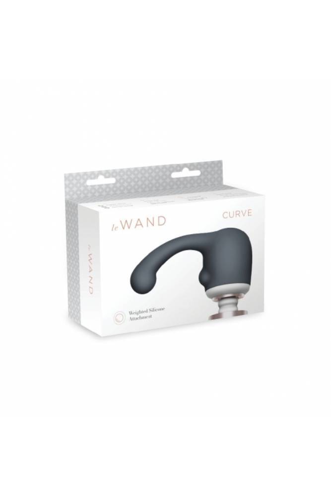 Le Wand - Curve Weighted Silicone Attachment - Grey - Stag Shop