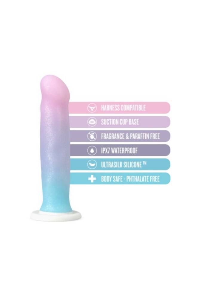 Blush Novelties - Avant - D17 Lucky Silicone Glitter Dildo - Stag Shop