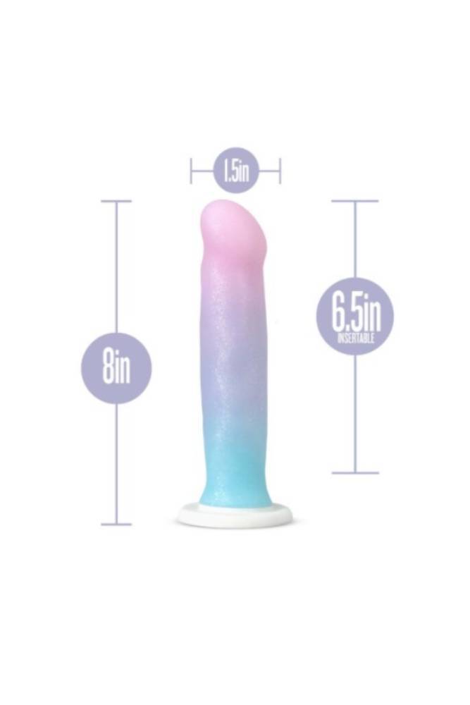 Blush Novelties - Avant - D17 Lucky Silicone Glitter Dildo - Stag Shop