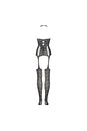 Shots Toys - Le Désir - DES014 - Lace Suspender Bodystocking - OS - Black - Stag Shop