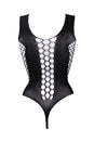 Shots Toys - Le Désir - DES019 - Fence Net Teddy - OS - Black - Stag Shop