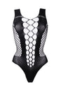 Shots Toys - Le Désir - DES019 - Fence Net Teddy - OS - Black - Stag Shop