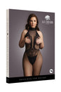 Shots Toys - Le Désir - DES026X - Crotchless Bodystocking - OS/XL - Black - Stag Shop