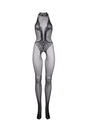 Shots Toys - Le Désir - DES026 - Crotchless Bodystocking - OS - Black - Stag Shop