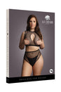 Shots Toys - Le Désir - DES027X - Key-Hole Bra Set - OS/XL - Black - Stag Shop
